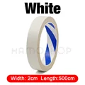 White 2cm x 500cm