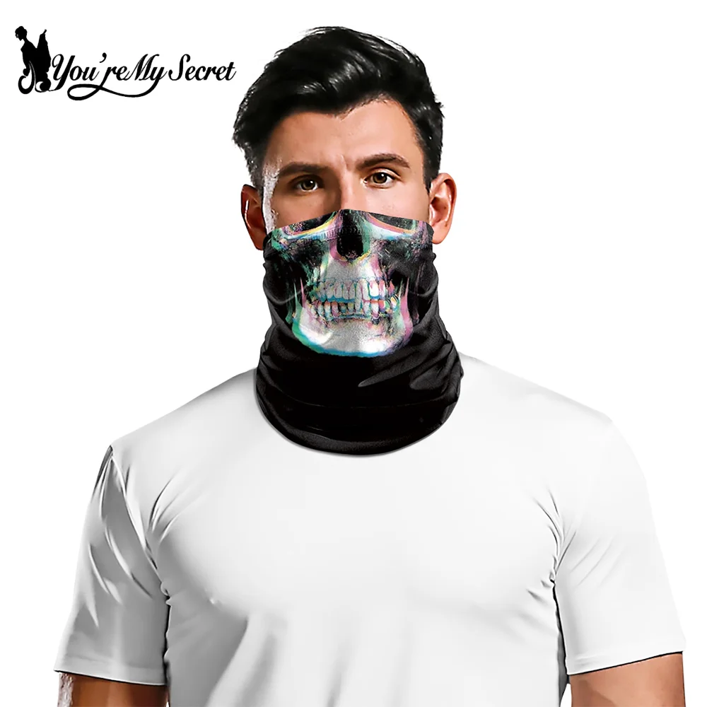 [You're My Secret] Halloween Christmas Costume Party Props for Adults Cosplay Scarves Headwear Neck Gaiter Face Mask Tube Cover