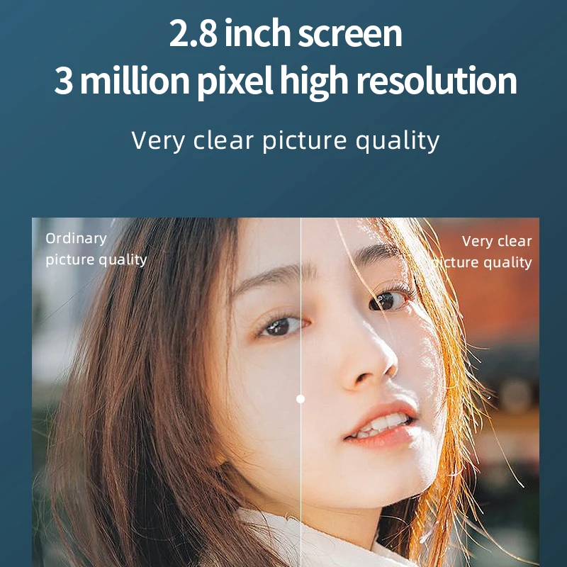 4MP PTZ Wifi Camera Video Call with 2.8 Inch IPS Screen Baby Cry Sound Detection Security IP Camera Baby Monitor iCSee