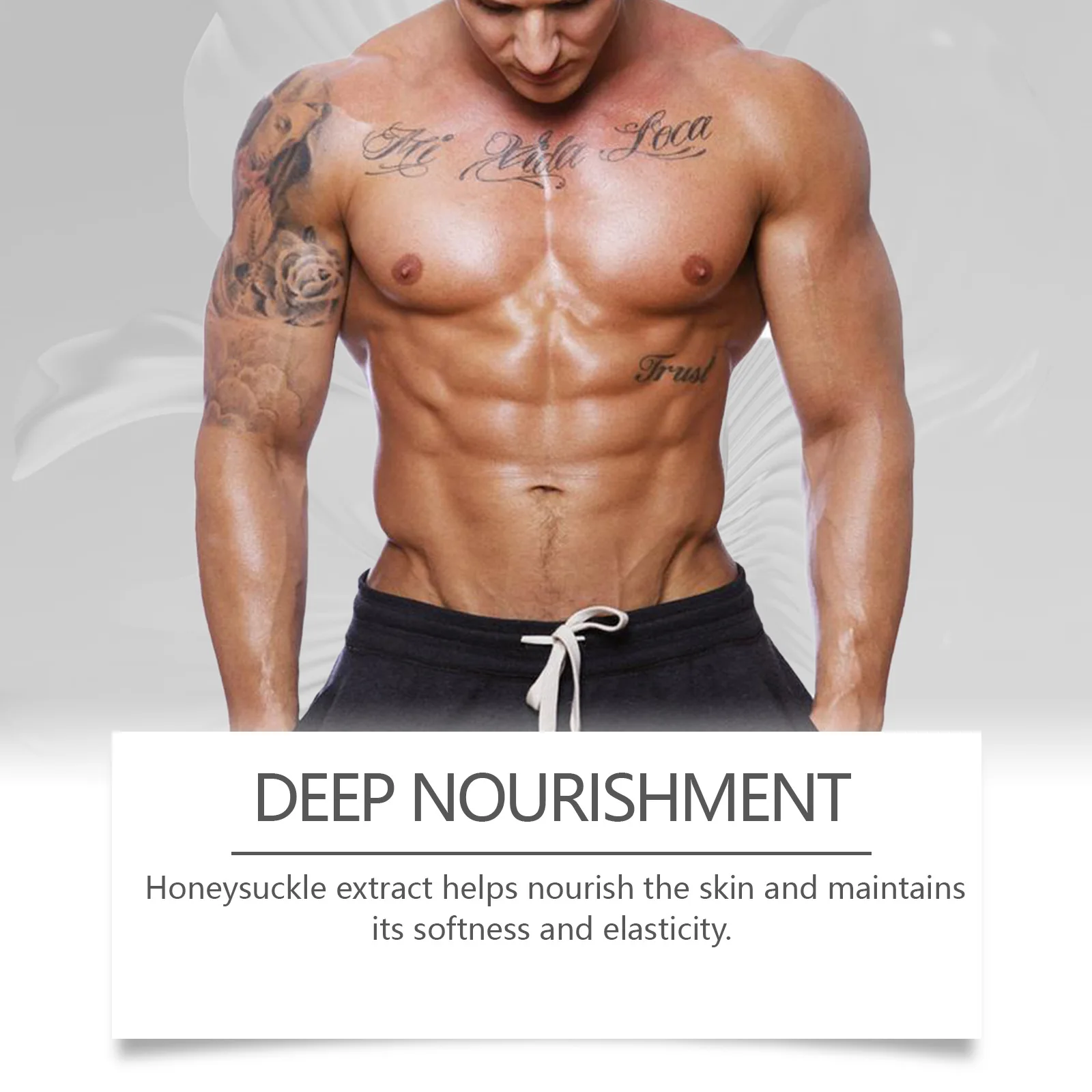 Man Breast Tightening Spray Reduction Cellulite Removal Belly Muscle Fitness Abs Sculpting Chest Muscle Massage Spray