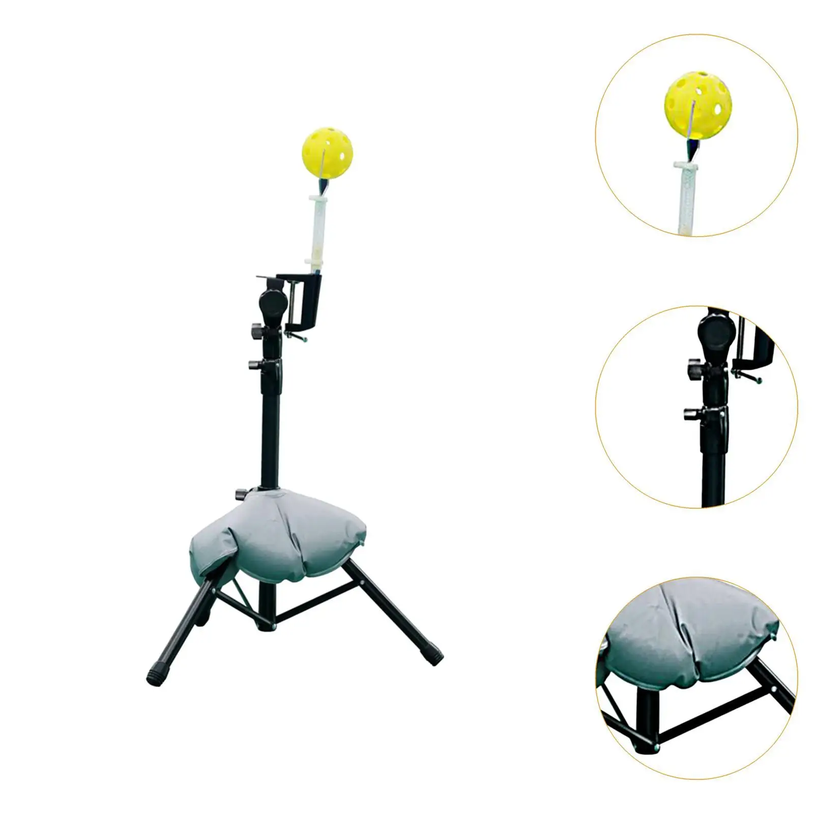 Pickleball Trainer Rebound Ball Exerciser Professional 1 Pickle Ball Tennis Practice Rebounder Aid All Skill Levels