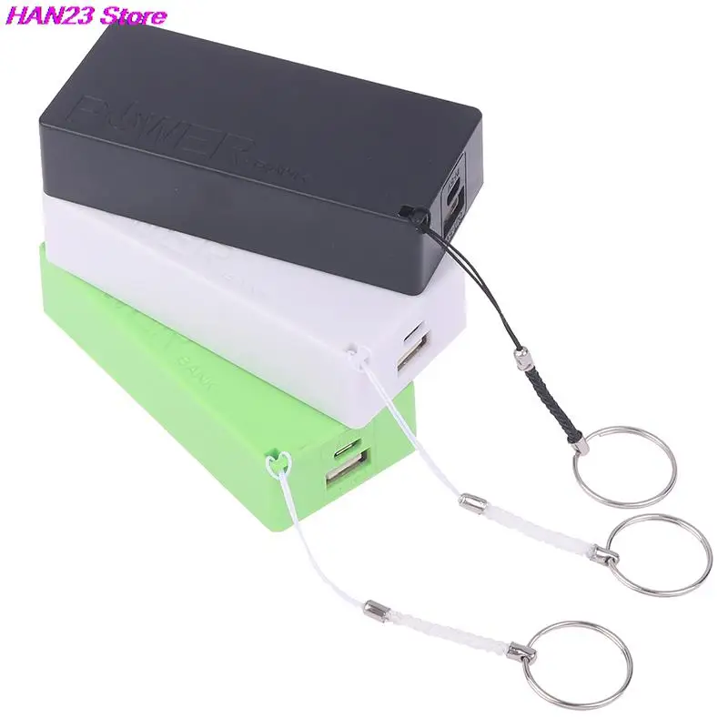 휴대용 USB 보조배터리 키트 보관 DIY 박스, 휴대폰 MP3 전자 충전용, 18650 보조배터리 배터리 충전기 케이스, 5V 1A, 1PC