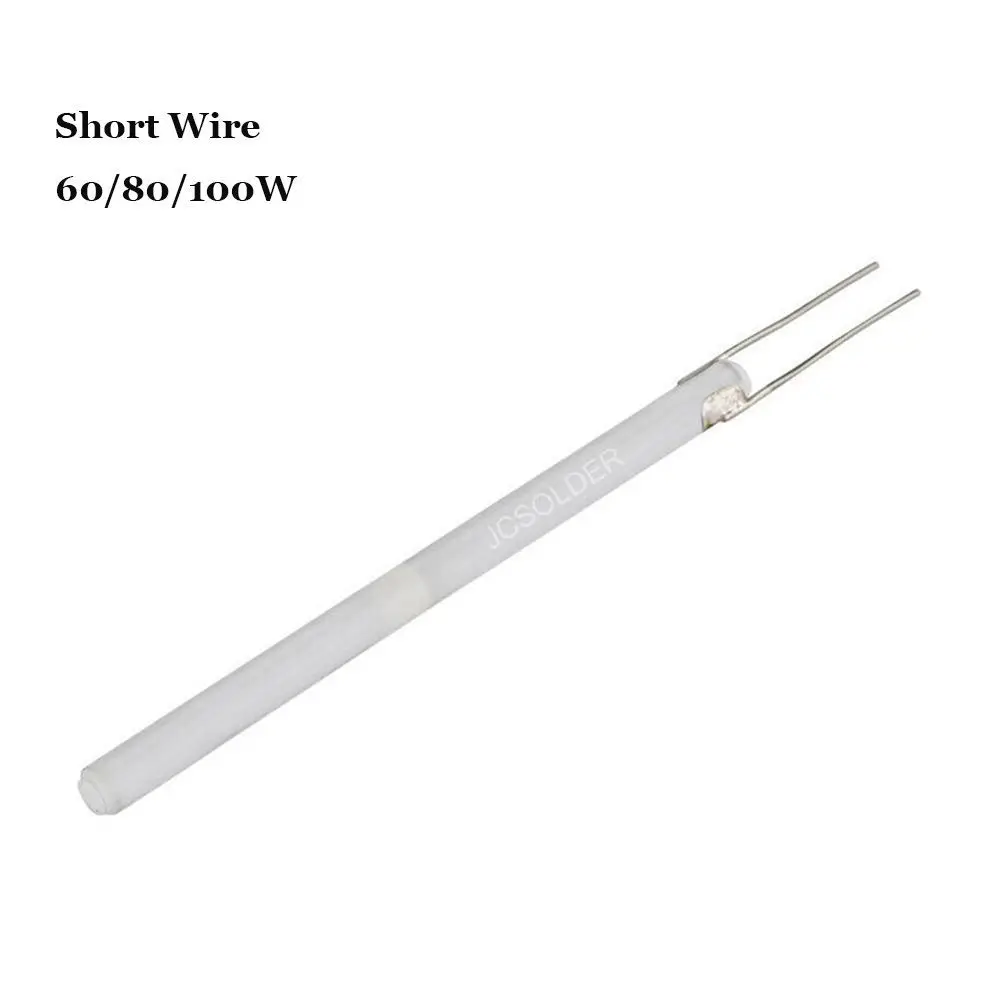 220V Electric Soldering Iron Heating Core 1/2pcs 80W 60W 100W Ceramic Adjustable Temperature Internal Heating Element Tools soldering iron