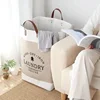 Fabric Laundry Basket Folding Storage Basket Household Storage Box Portable Large Capacity Laundry Basket Dirty Clothes Basket 3