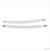 New 2PCS Window Flat F Connector Cable Coax Coaxial RG6 RG-6Door TV Satellite abc antenna channel