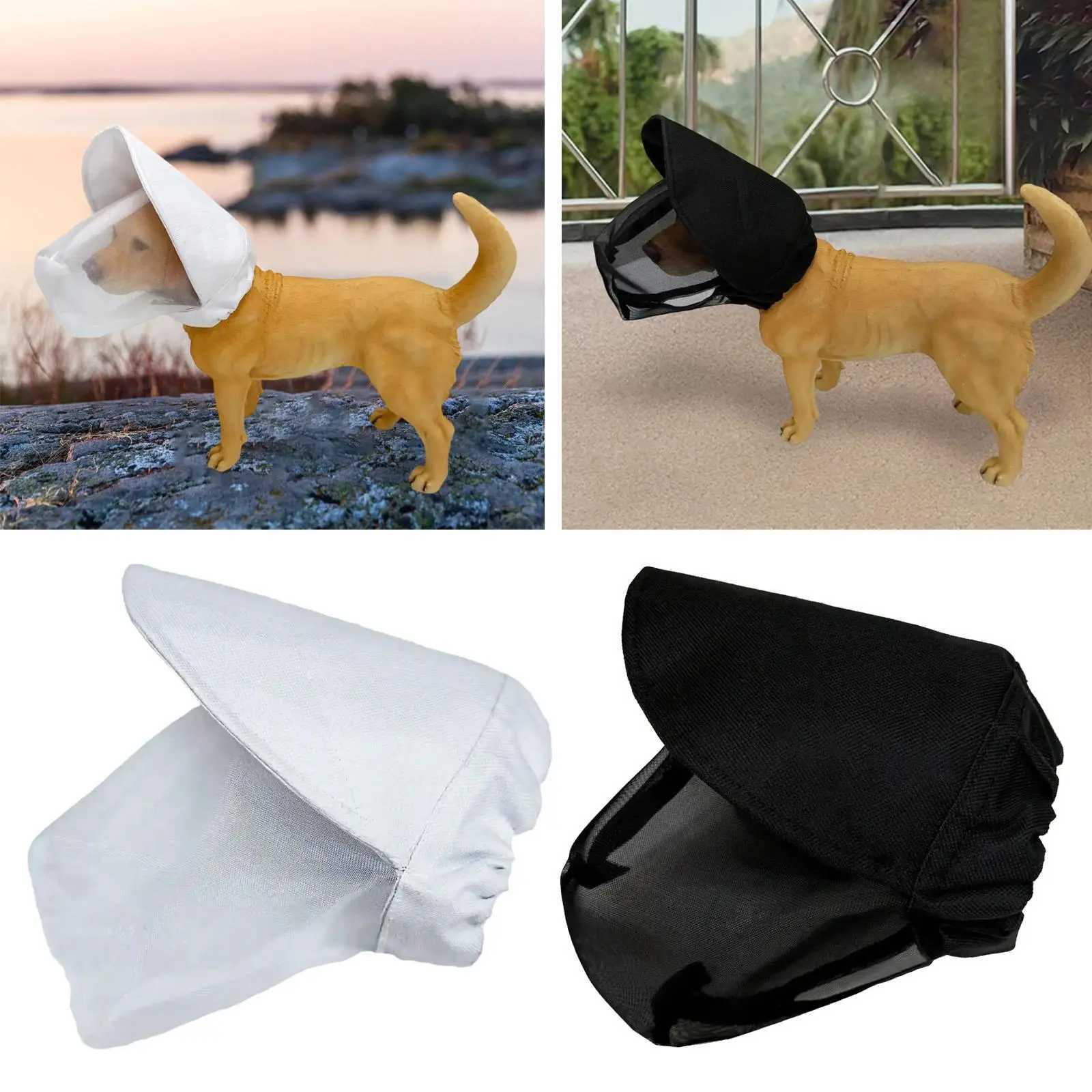 for Dogs Face Guard Mesh Gifts Professional Breathable Multifunctional Dog Cap