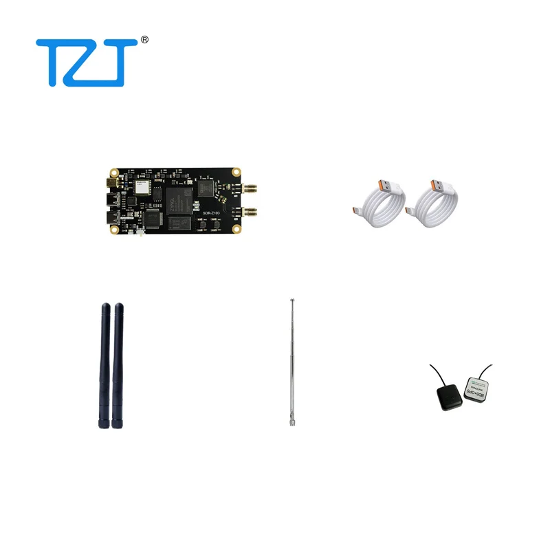 TZT SDR-Z103 AD9363+ZYNQ7010 소프트웨어 정의 라디오 1R+1T/2R+2T 개발 보드 QPSK BPSK FM AWGN GPS PlutoSDR과 호환 가능