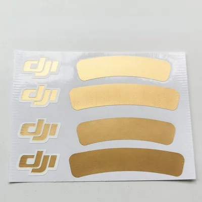 Phantom 3 Accessory Golden Decal Arm Sticker for DJI Phantom 1/2/3 Universal Housing Sticker 3 Decal 2/4/6/8/10pcs