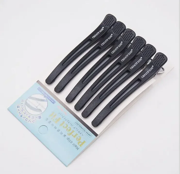 Description Picture 5 of item6Pcs Alligator Hair Clips Hairdressing Clamps Claws Section Clips Barber Crocodile Hairpin Salon Styling Tools Hair Accessories