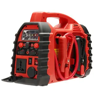 FlyLinkTech Car and Truck Portable Jump Starter, Powers up to 5 liter gas  engines or 3 liter diesels 