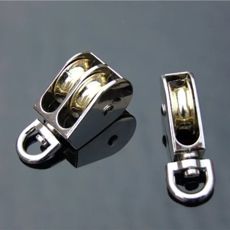 36/48/52/58/75/86mm NEW 36MM Zinc Alloy Swivel Fixed Pulley Sheave Lift Hoist Rope Hanging Single 5