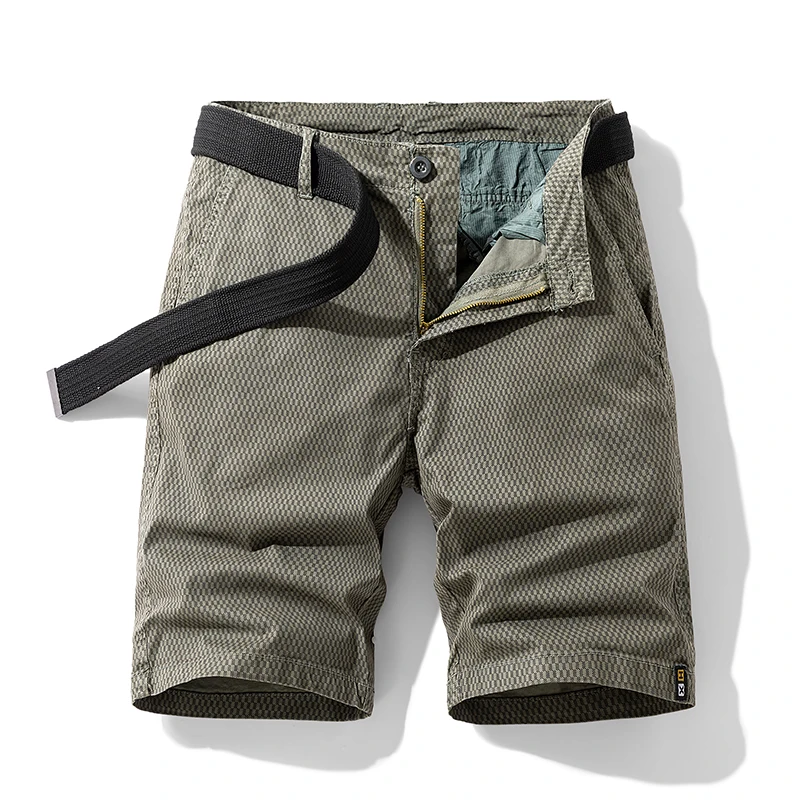 Loose Fashionable Fifth Pants Men's Summer New Cargo Shorts Casual Versatile Youth Straight Cotton Beach Pants