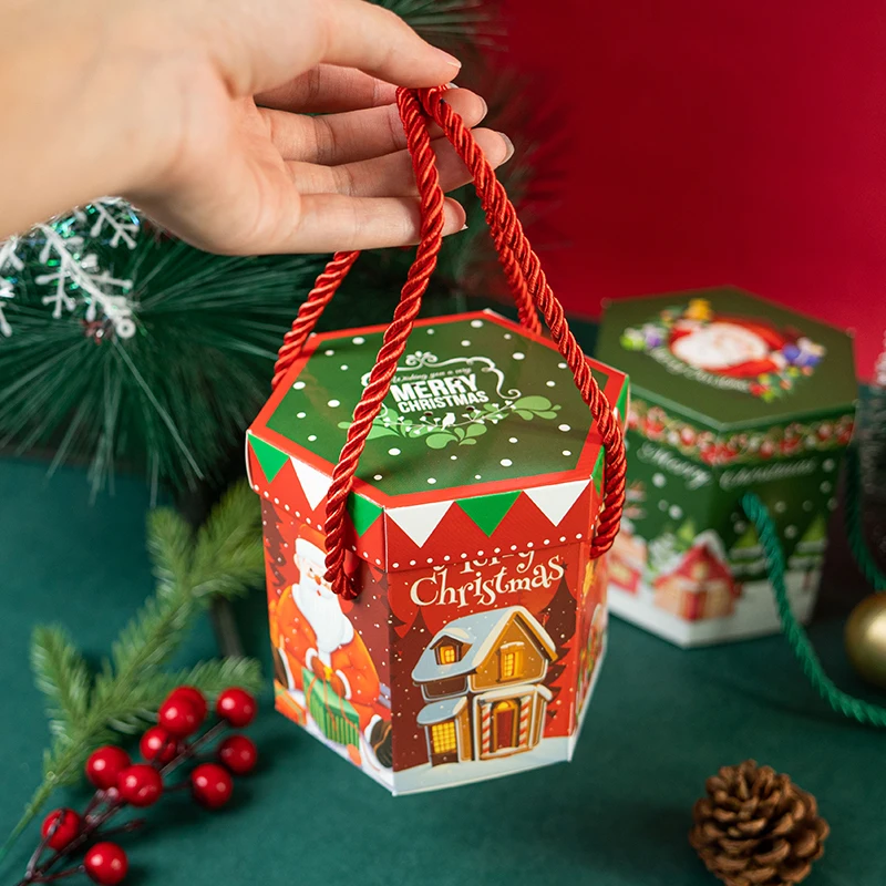 diante Holiday Christmas Box まとめ売りのみ LBSISI Life 20pcs Christmas Cookie Gift Boxes For Candy Chocolate