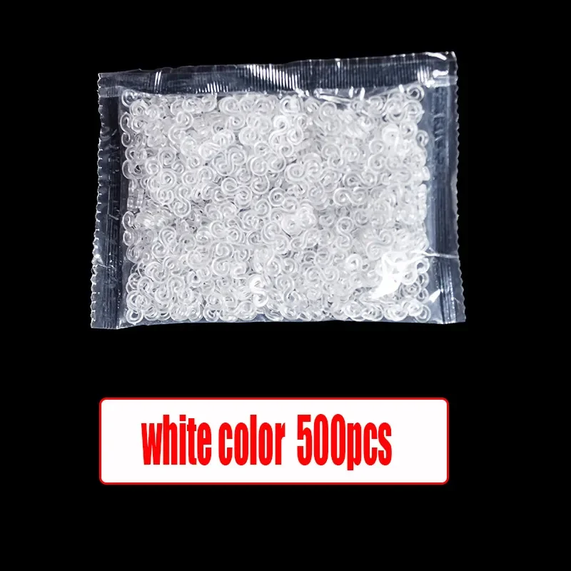 Dolaso 500 Elastici Per Telaio A S: Clip Colorate Multicolore Per Braccialetti Fai Da Te, Accessori Per Gioielli - 2