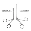 Medical Ear Wax Endoscope Earwax Cleaning Remover Tong Hartmann Micro Alligator Crocodile Forceps Nose Cleaner Clip TweezersTool 4
