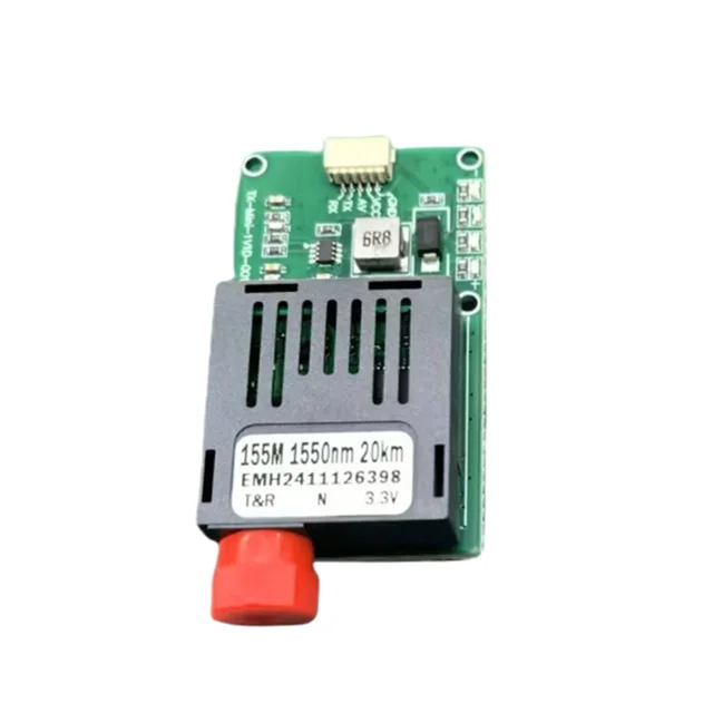 Optical transceiver module FC RX/TX/AV/VCC/GND interface TTL to fiber optical module terminal equipment 1