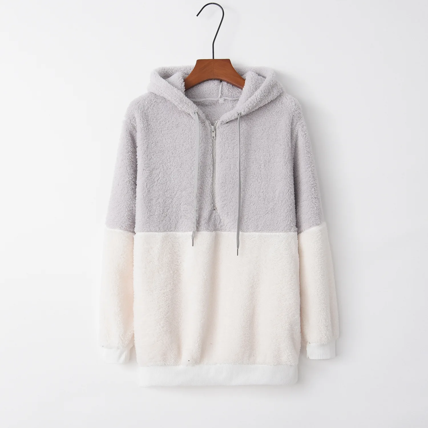 Women's Hoodies  2023 Burst Patchwork Rope Jacket Sweatshirt Coats Winter Clothes Women