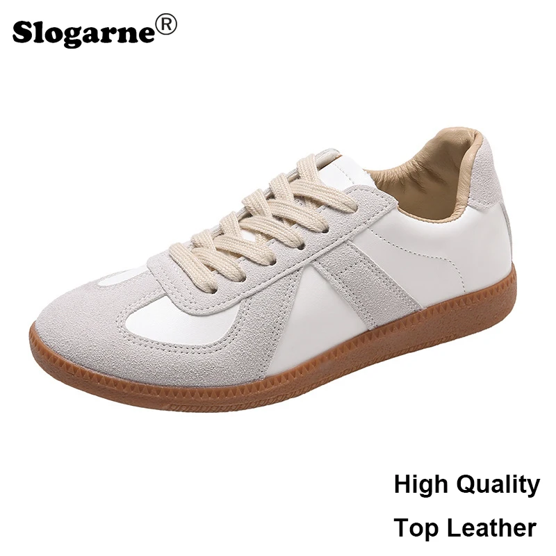 Student's Autumn Leather Casual Sneakers Unisex Sports Shoes Couples Men Women Casual Shoes High Quality Durable Sole Sneakers 