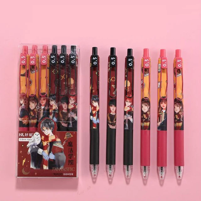 36 pcs/lot Creative Erasable Press Gel Pen Cute 0.5mm Colored Ink Pens Gift  Stationery Office School Supplies Wholesale - AliExpress