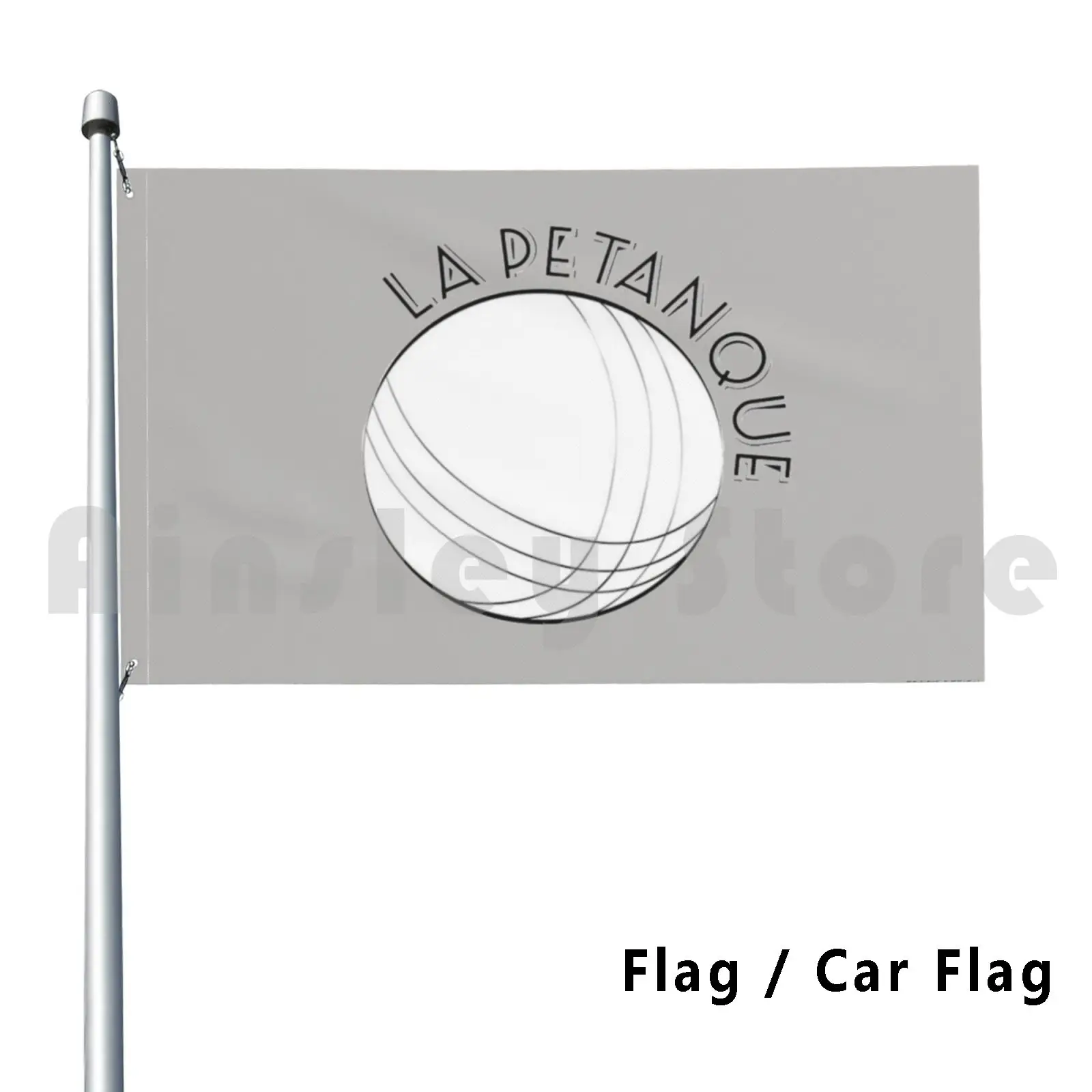 La Petanque-La Boule De Petanque Flag Car Flag Funny Petanque Boule Iron Player World France