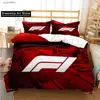 3D Print Fashion F-Formula 1 Racing Bedding Set Boys Girls Twin Queen King Size Duvet Cover Pillowcase Bed boys Adult Bedroom 5