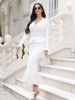 DGLUKE Elegant Knitted Two Piece Set For Women 2025 New In Matching Sets Top And Long Skirt Sets Holiday Festival Outfits 4