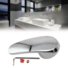 Kitchen/Bathroom Showers Mixer Tap Handle Faucet Head Handle Mirror Polished Basin Single Thermostats Bathtubs 6