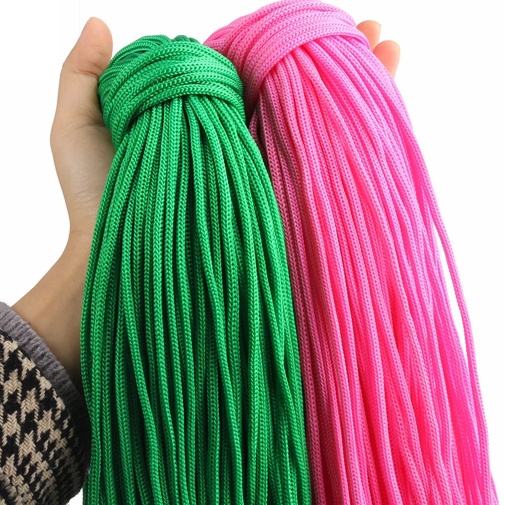 4mm 10/30/60Meter Nylon Rope Cord Crochet Hollow Line