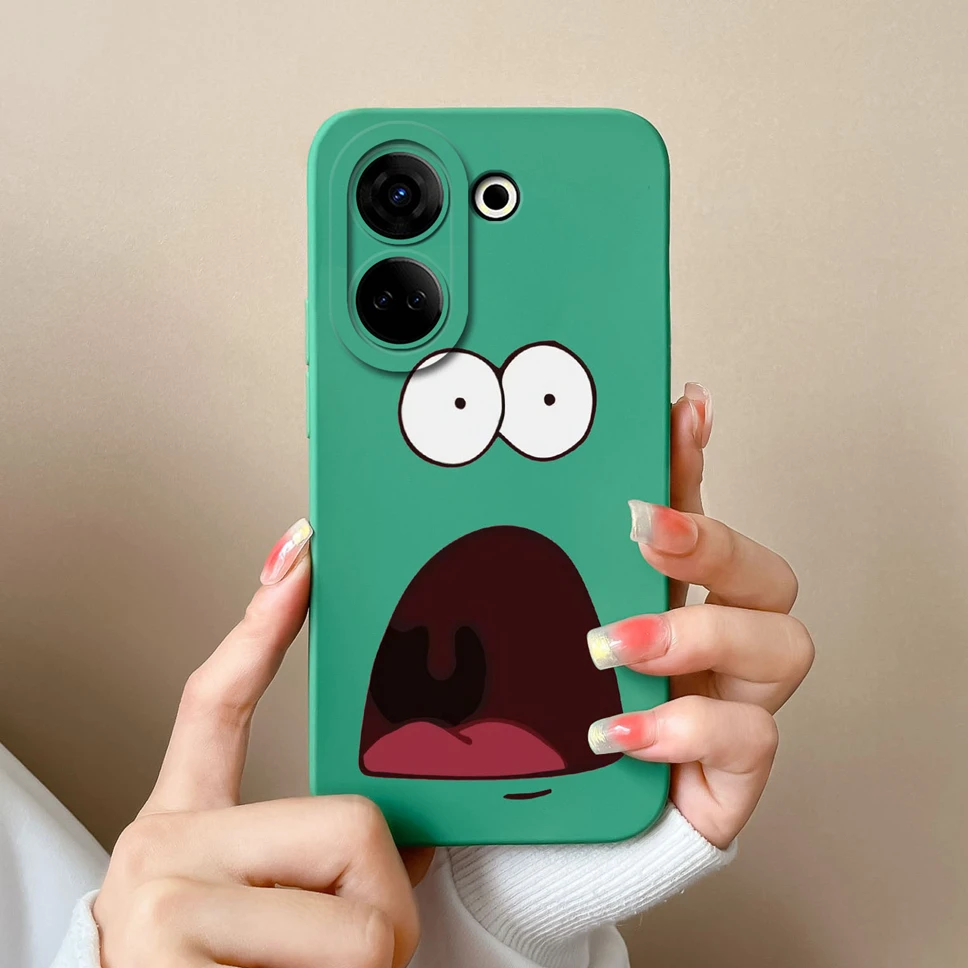 Cactus Pattern Soft Shell with Camera Protection