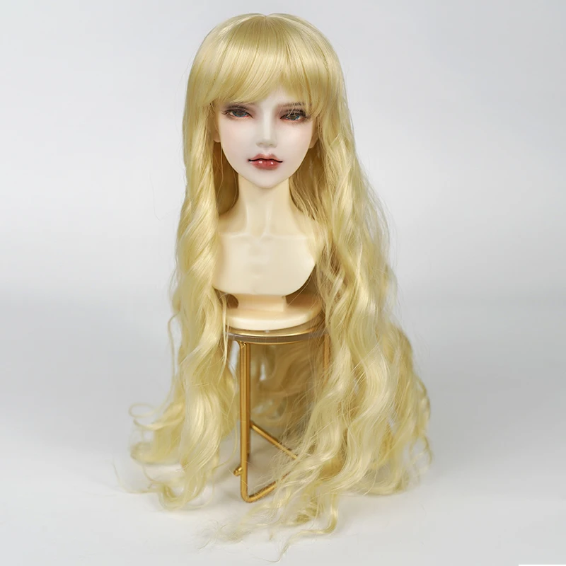 

1/3 Bjd SD Doll Wig High Temperature Wire Long Big Wavy Wig For BJD Hair Wig