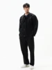 Miyake Pleated Men's Clothes Designer Style Zipper Button Pleated Stand Collar Jacket 3
