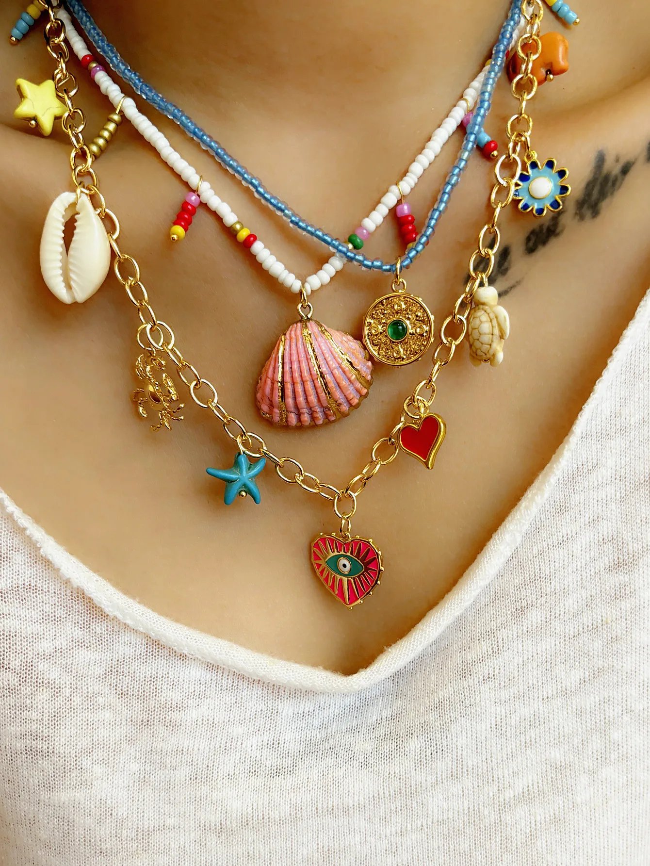Necklace Pendant Evil Eye Jewelry