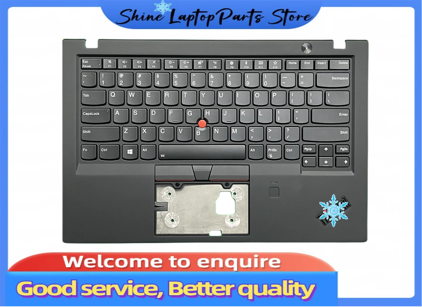 New case for Lenovo X1 Carbon 6th IBM X1 2018 Keyboard C cover C case Keyboard assembly