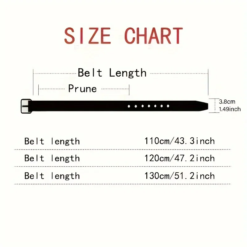 Retro Men' Belt Bohemian Style - Personalized Women Punk Rock Y2K Belts For...