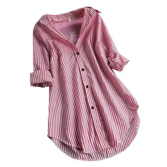 Camisetas de lino y algodón para mujer, ropa informal lisa, ropa