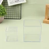 1Pc Transparent Acrylic Boxes With Cover Organizer Gift Packing Box Food Candy Storage Container For Home Figure Toy Display 3