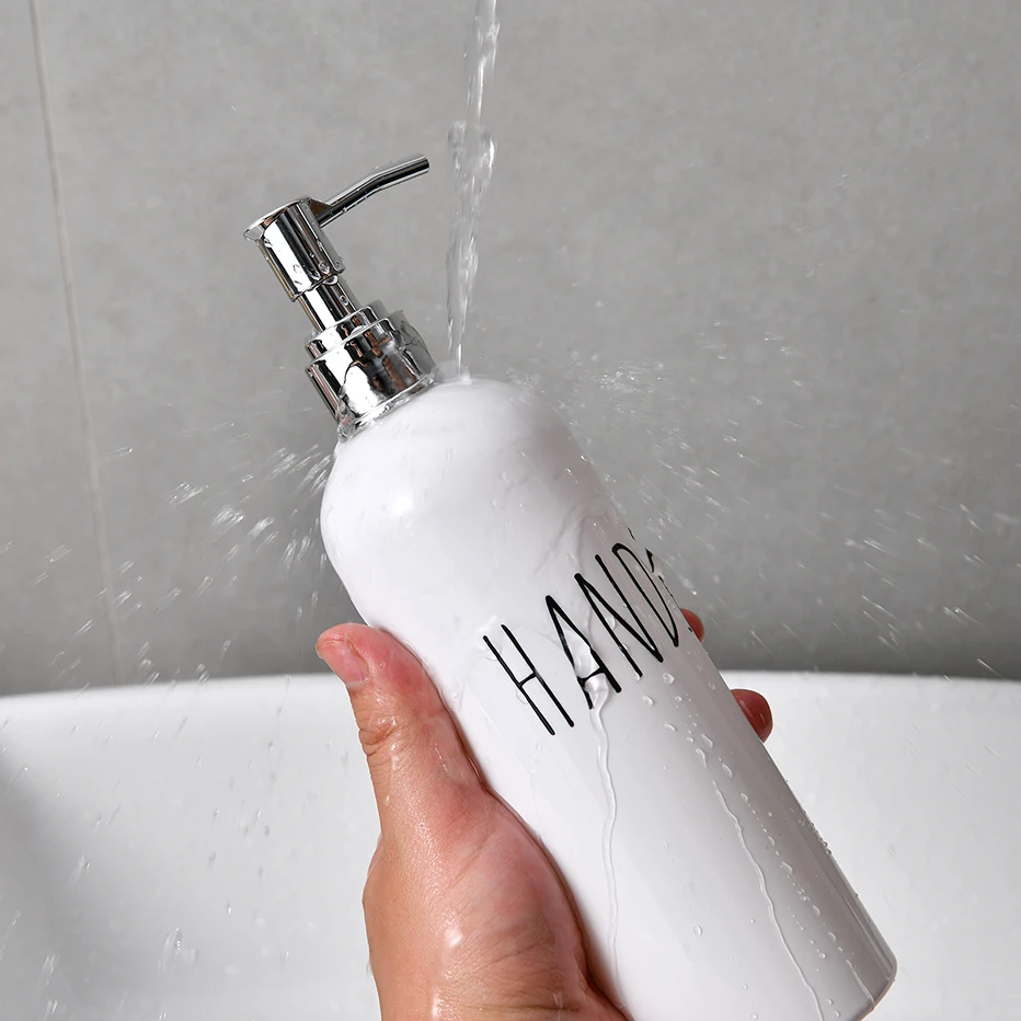 Kitchen Soap Dispenser Dish Soap Dispenser and Hand Bathroom Refillable Shampoo Shower Gel Bottle Mesa Adornment Bott soap dispenser refillable bottle shampoo dispenser soap dispenser bottle foaming soap dispenser