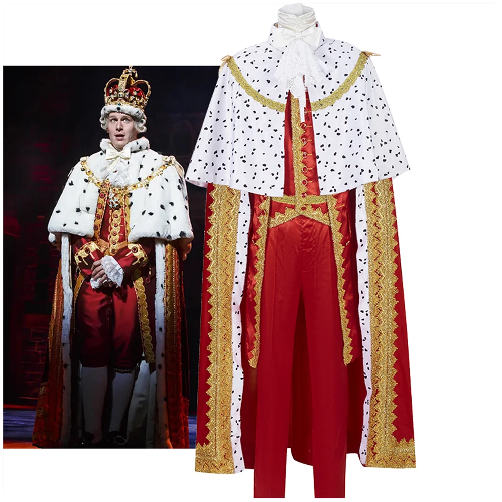 Hamilton King George III Angelica Schuyler Cosplay Costume Adult Men ...