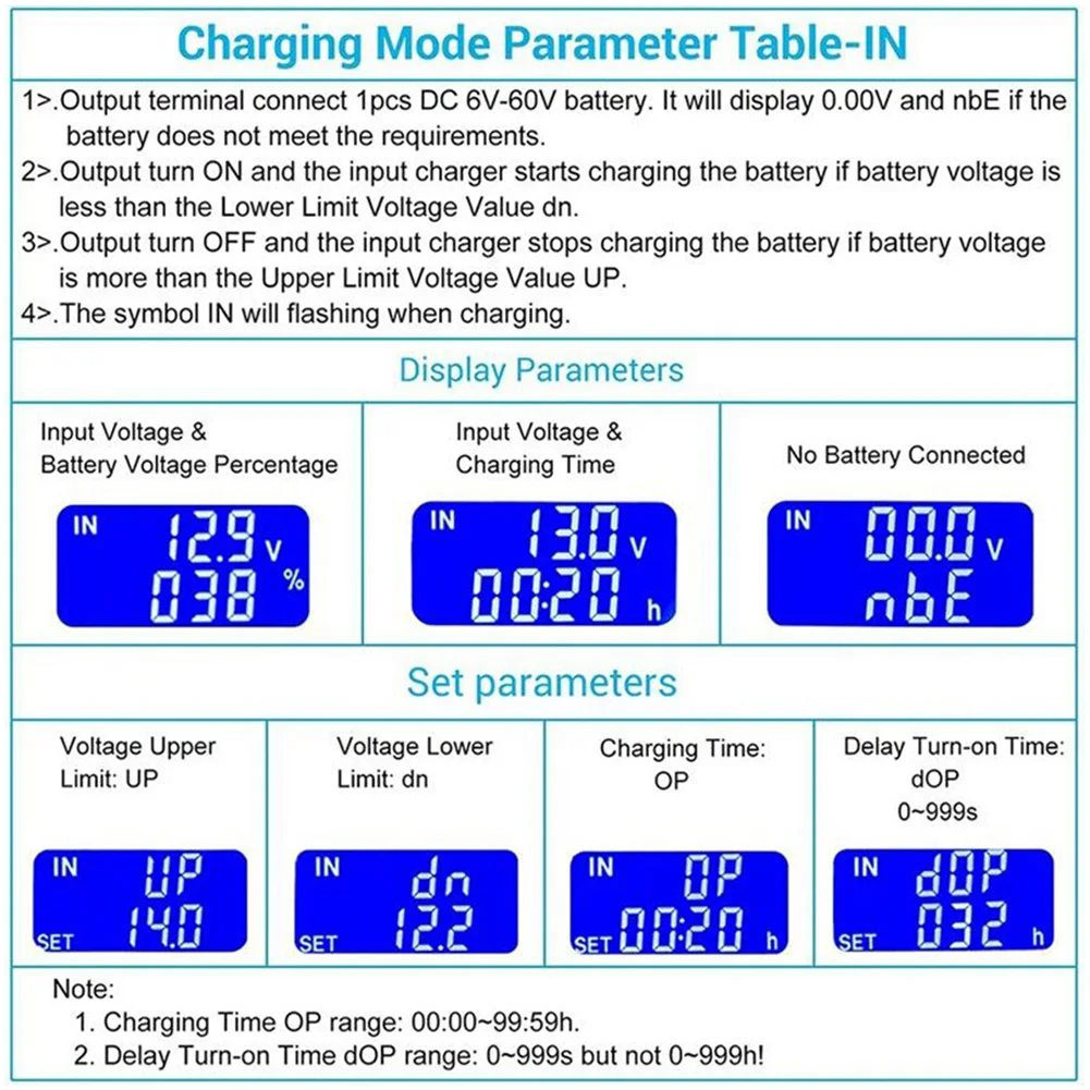 

Controller Module Switch Module 1pcs Accessories Circuit Breaker DC 6V-60V High Qualtiy Low Voltage Protection