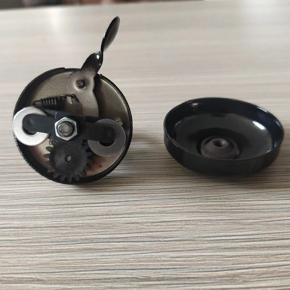 Cloche De Vélo Dôme Chromée Vintage - Matériau Laiton/acier, Style Rétro, Son Classique