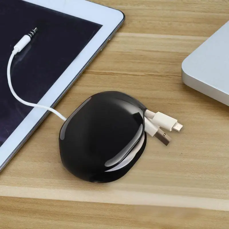 Automatic Retractable Earphone Cable Organizer