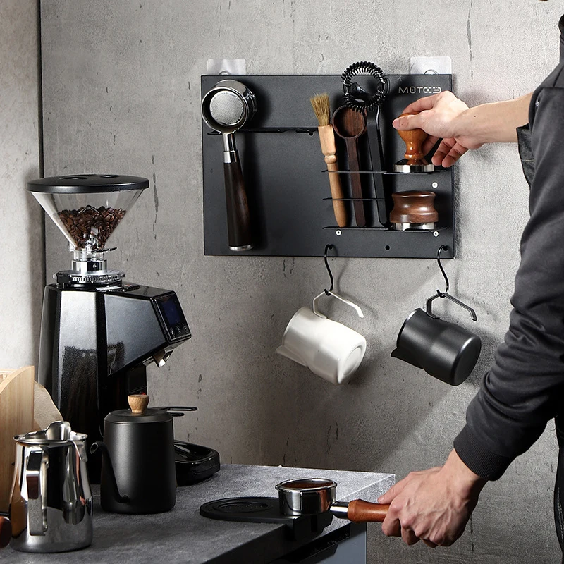Wall Mounted Coffee Storage Rack, Universal Handle, Bar Organizer, Barista  Accessories, Holder, Kitchen, Tools, Bar, 51-58mm