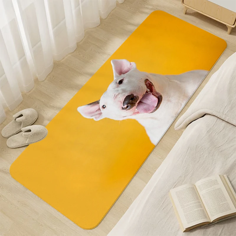 

Kitchen Treadmill Rugs Bull Terrier Bedroom Useful Things for Home Decorations Entrance of House Entrance Mat Funny Doormat