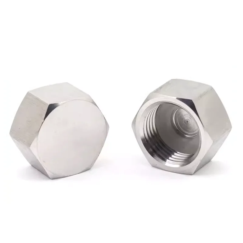 Raccord Adaptateur Tuyau Tête Hexagonale Acier Inox 304 - Filetage Femelle M22x1,5 Métrique/BSP/NPT - Pour Plomberie Et Industrie