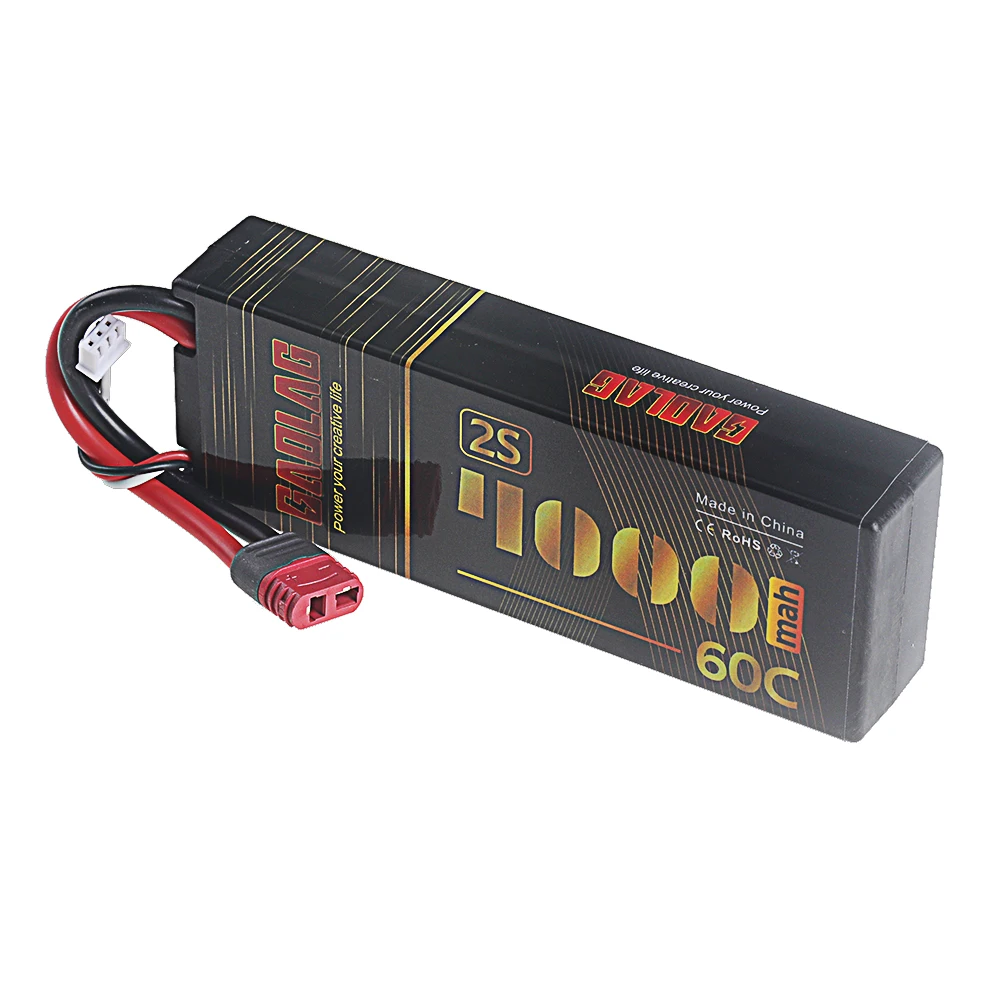 Batterie LiPo 2S 7.4V 4000mAh 60C RC XT60/T - Haute Décharge