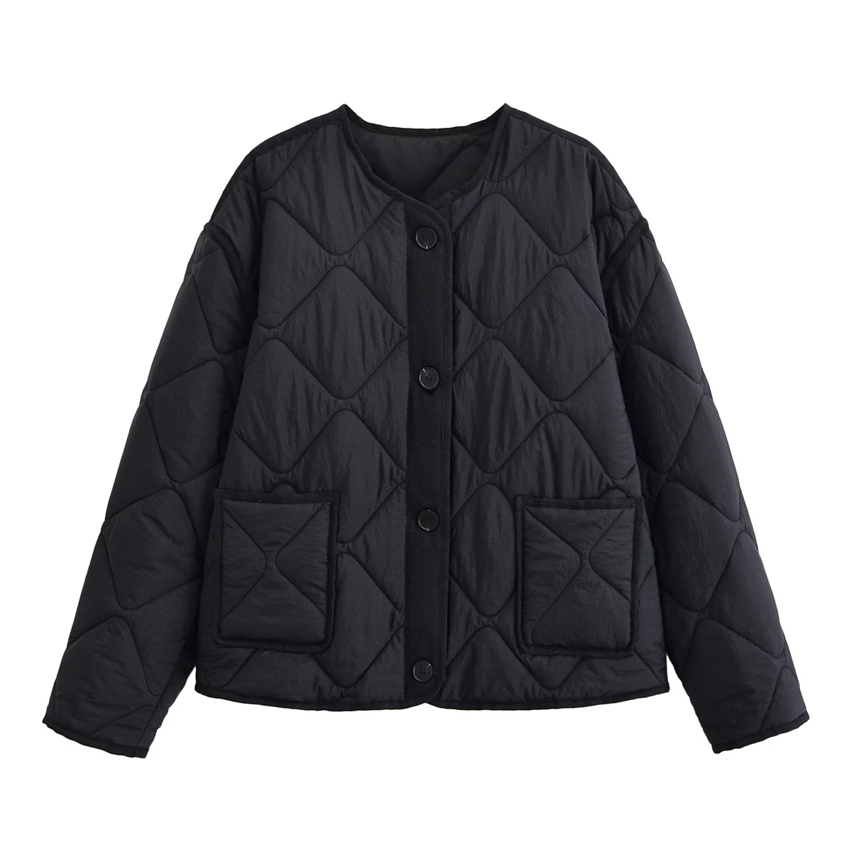 Nlzgmsj outono inverno feminino sólido único breasted o-pescoço jaqueta moda manga longa casaco rua casual jaqueta curta