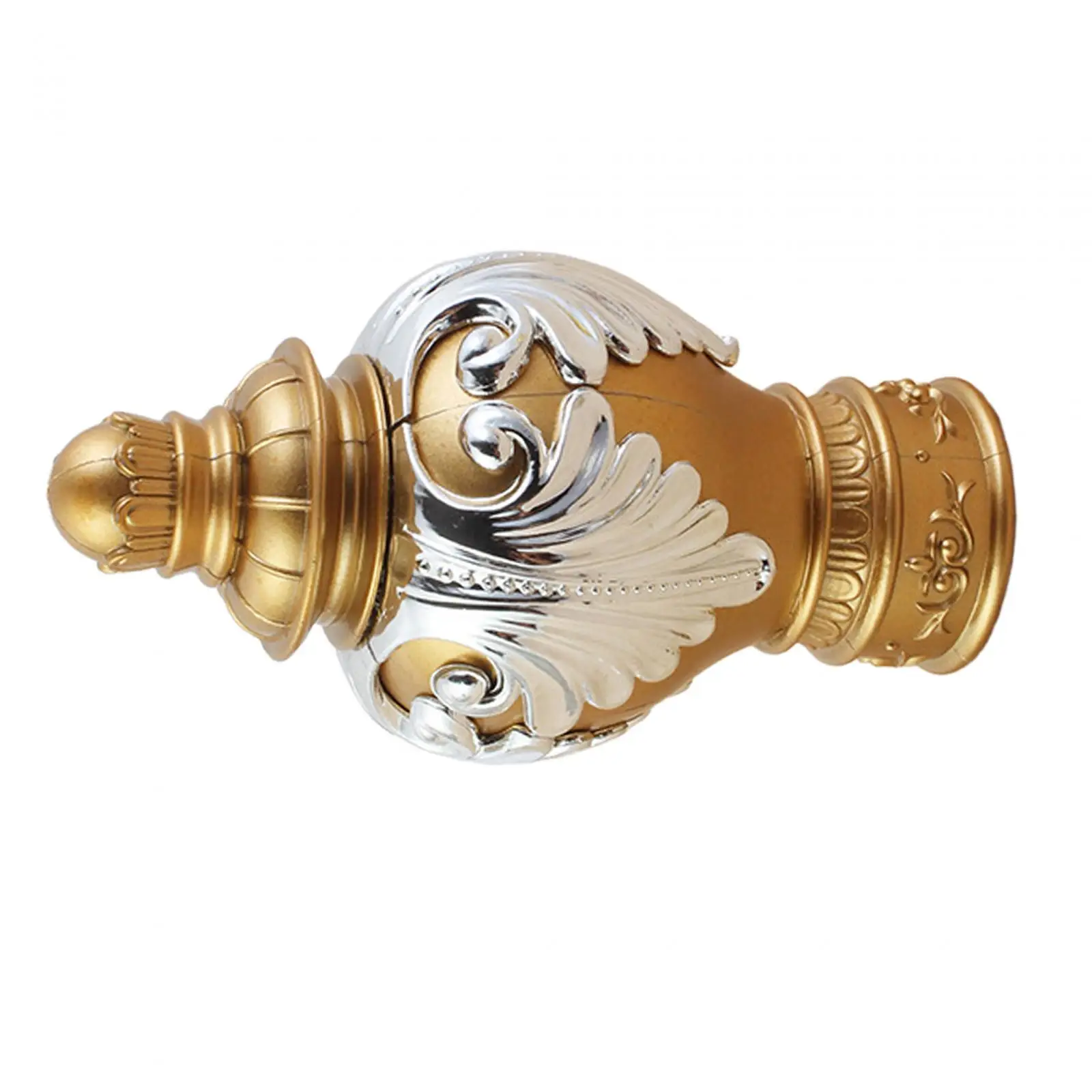 Curtain Rod End Caps Curtain Accessories Drape Rod Finials Curtain Finials for Home Living Room Bedroom Bathroom Decoration