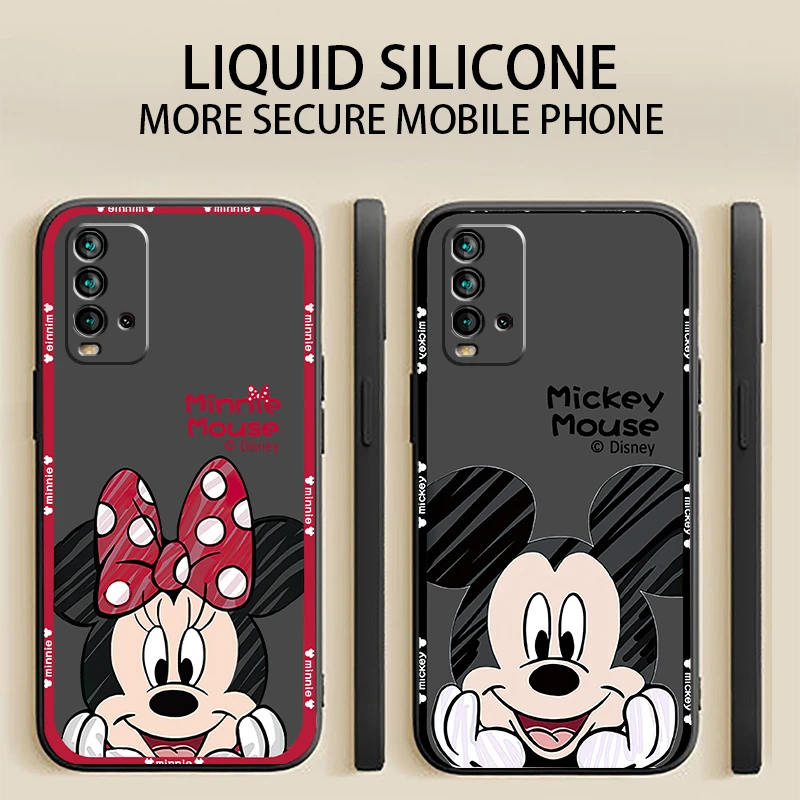 Disney Mickey Cartoon Phone Case For Xiaomi Redmi 9 9i 9t 9at 9a 9c Tpu  Protective Shockproof Smartphone Silicone Cover - Mobile Phone Cases &  Covers - AliExpress