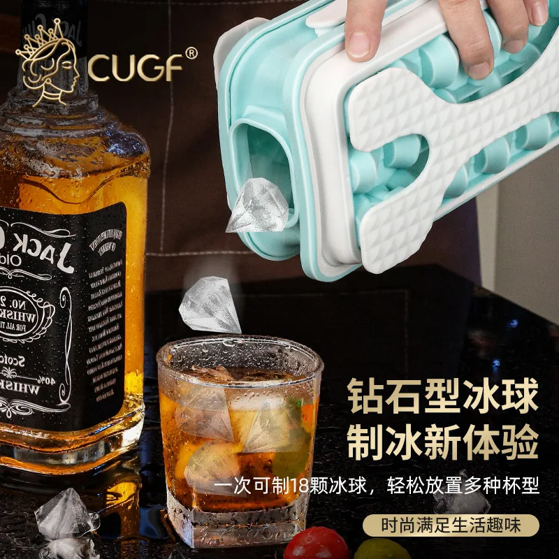 

Ice Cube Maker Tray Ice Ball Mold Bottle Creative Ice Hockey Bubble Ice Maker Kettle Easy To Release Ice Cube Kitchen Bar Tools