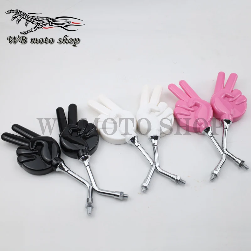 사이드미러 제스처 백미러, 시계방향 8mm, Dio50 AF18 AF28 AF27 AF35 DIO ZX JOG 50 ZR 오토바이